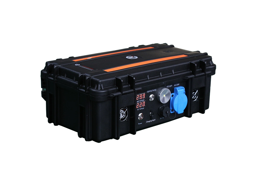 500W Portable Power Station with 220V Inverter for Camping Outdoor Indoor Use