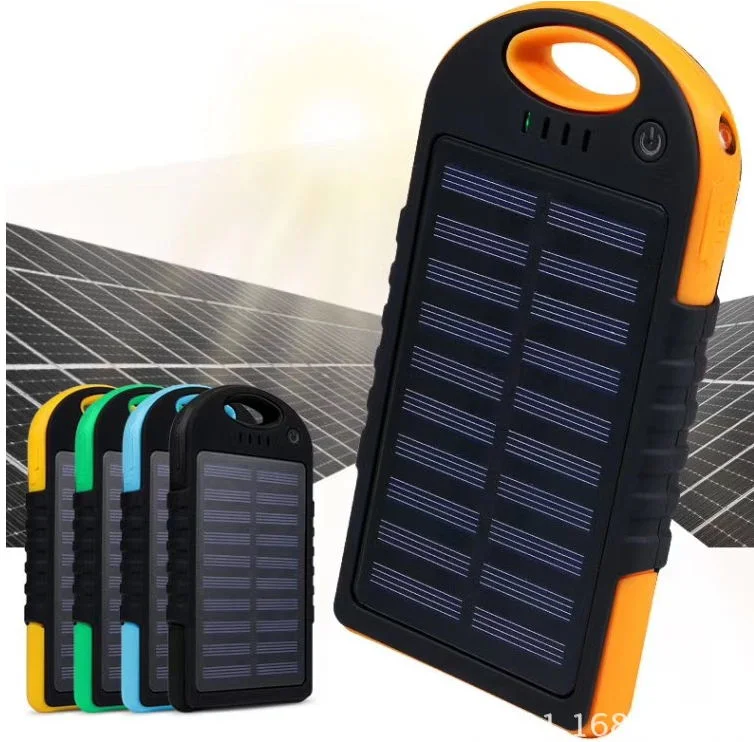 New Innovation Technology Wireless Charger, Waterproof Portable Solar Power Bank 8000mAh