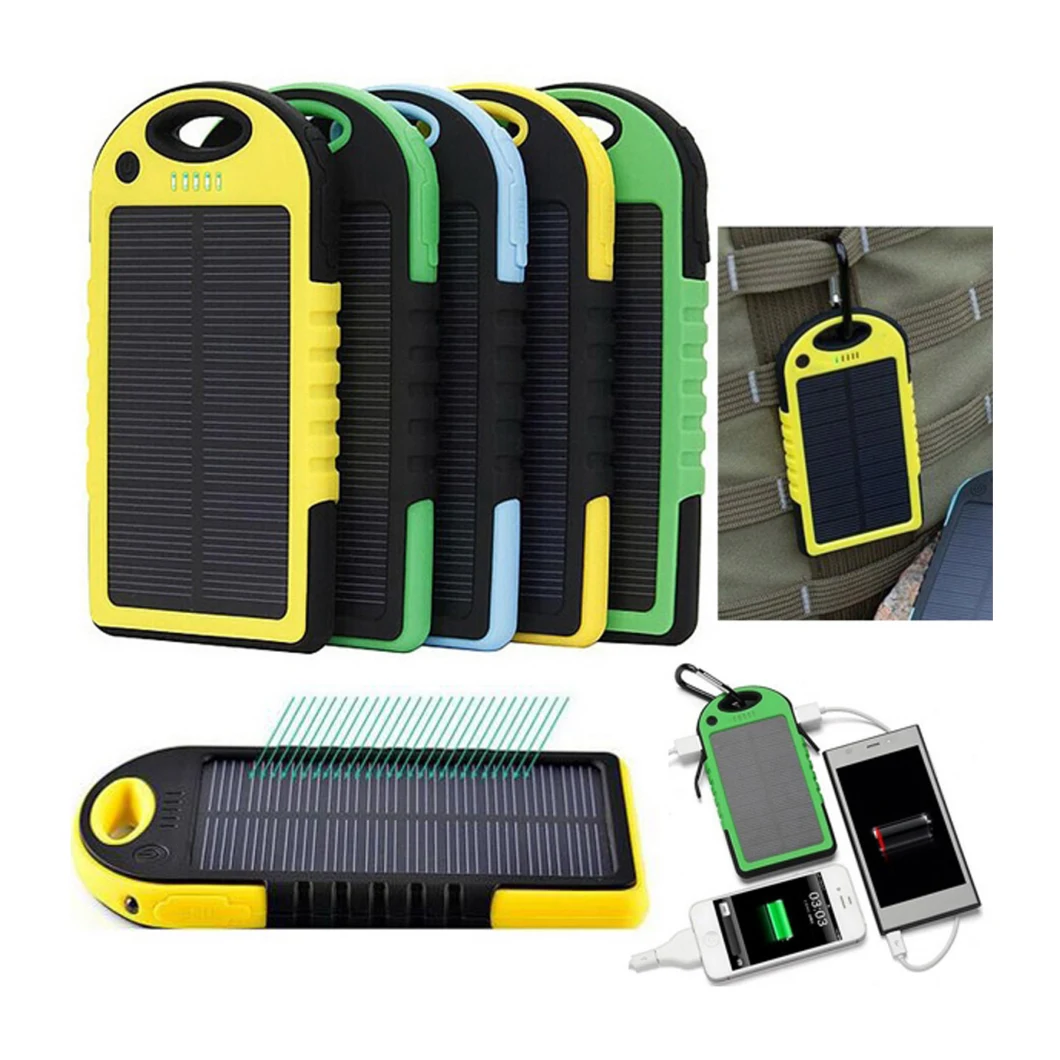 Manufacturer of 5000mAh Solar Power Bank