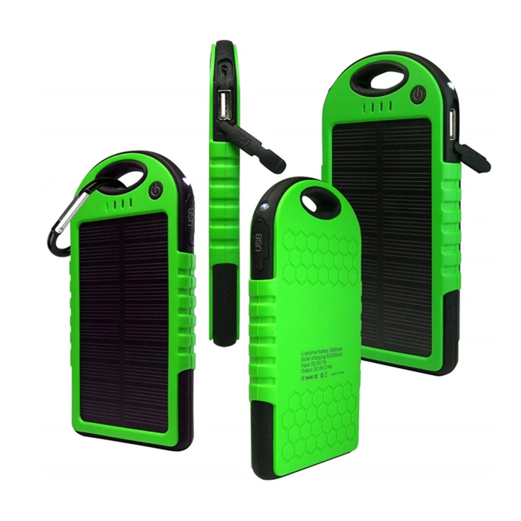 Original Manufacturer Promotional Item 5000mAh Solar Power Bank