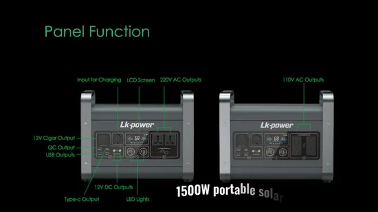 Batterie de stockage 1000 W/centrale électrique portable pour camping/maison/sauvetage/urgence (UA1101)