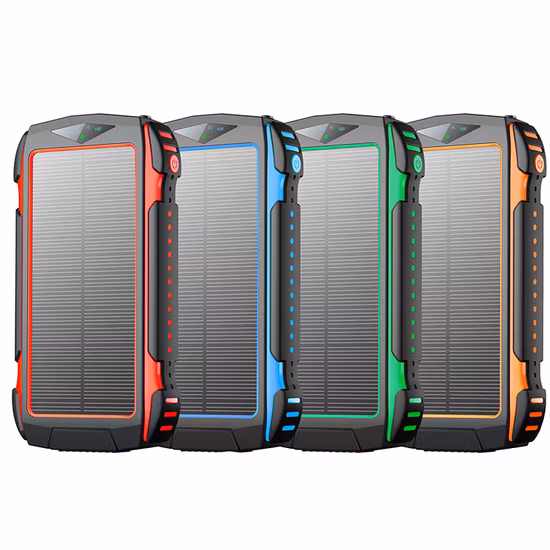 10000mAh 2023 Nouvelle meilleure vente Glx Portable Mini batterie solaire à charge rapide de haute qualité