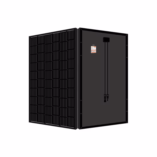 440W 445W 450W 455W bardeaux Half-Cell tout panneau solaire noir à vendre